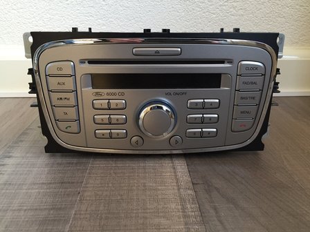 Ford Radio Cd Speler 6000 CD Silverline