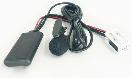 Mini R55 R56 R57 R60 F54 F56 F57 One Cooper D S 07 t/m 14 Aux Bluetooth Carkit Muziek Streaming Adapter 