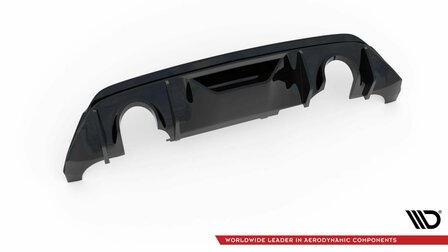 Maxton Design Ford Fieste MK8 ST Rear Valance Diffuser + Milltek Sport Uitlaat