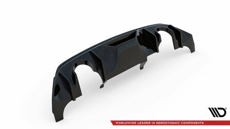 Maxton Design Ford Fieste MK8 ST Rear Valance Diffuser + Milltek Sport Uitlaat