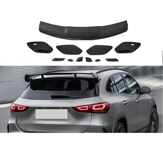 Mercedes GLA Klasse H247 Achterklep Spoiler AMG Aero Look Dakspoiler 