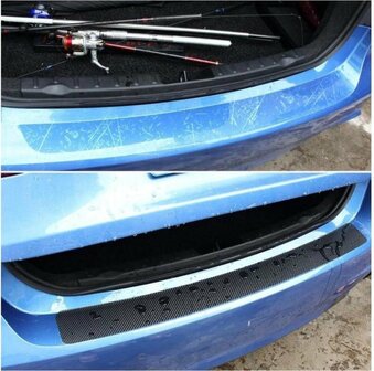 Bmw 5 Serie G30 G31 Carbon Auto Achterbumper Bescherm Folie