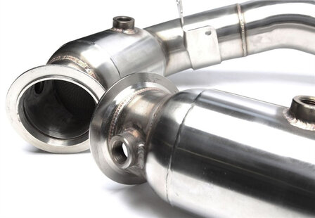 Downpipe Met Katalysator BMW 5 Serie F10 6 Serie F06 F12 F13 M5 M6 RVS Ta Technix