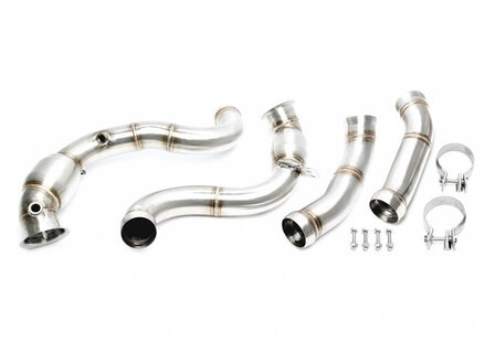 Downpipe Mercedes C63 AMG W205 RVS Ta Technix