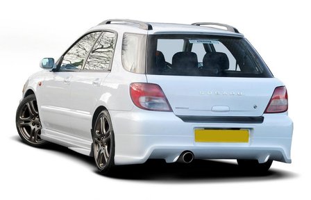 Achterbumper Extention Subaru Impreza WRX Stationcar Wagon 2001 t/m 2002