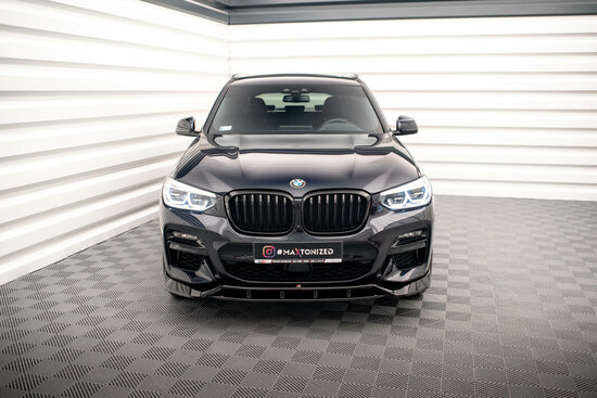 Maxton Design Bmw X3 G01 M40D Voorspoiler Spoiler Splitter Versie 2