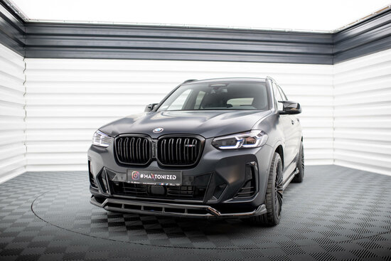 Maxton Design Bmw X3 G01 M Pack Facelift Voorspoiler Spoiler Splitter Versie 1