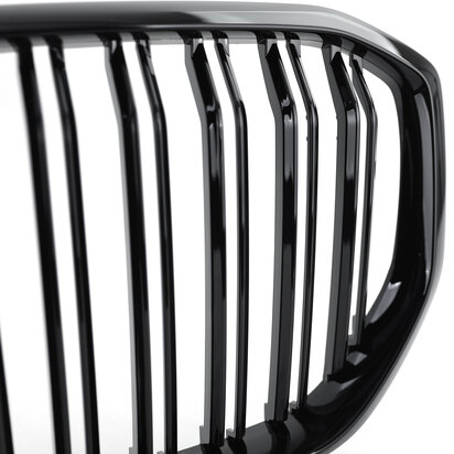 Grill Voor Bmw X5 G05 Sport Nieren Glans Zwart Dubbele Spijl 