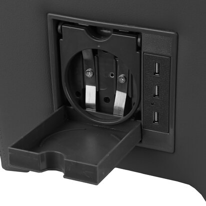 Mercedes Viano Vito W447 W639 Luxe USB Middenconsole Organizer Armsteum Middenarmsteun Zwart