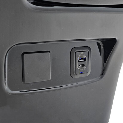 Mercedes Vito W447 Automaat Premium Luxe USB Koelkast Middenconsole Organizer Armsteun Middenarmsteun Zwart