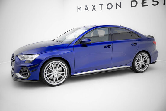 Maxton Design Audi A3 8Y S Line / S3 8Y Facelift Side Skirts Diffusers Versie 2