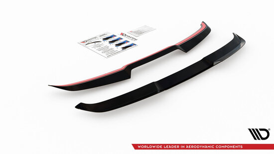 Maxton Design Audi A3 / A3 S Line / S3 Sportback 8Y Facelfit Achterklep Spoiler Extention Versie 1