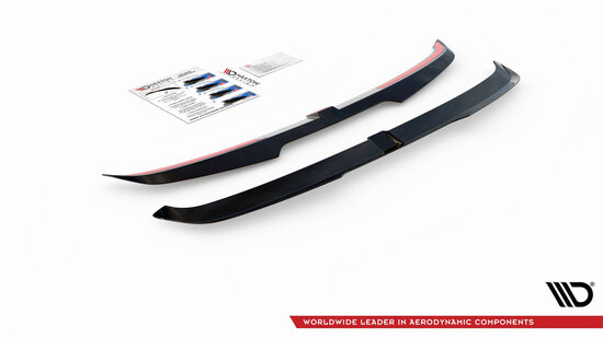 Maxton Design Audi A3 / A3 S Line / S3 Sportback 8Y Facelfit Achterklep Spoiler Extention Versie 2