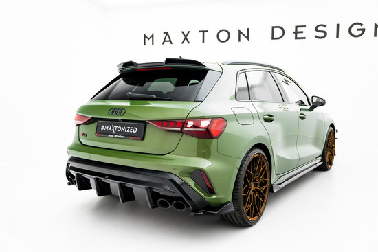 Maxton Design Audi S3 8Y Sportback Facelift Rear Valance Spoiler Diffuser