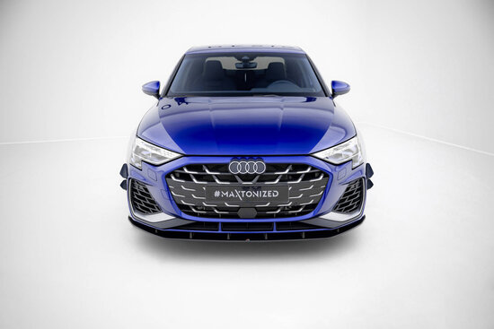 Maxton Design Audi A3 8Y S Line / S3 8Y Facelift Splitter Spoiler Pro Street Versie 1