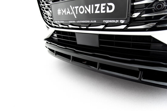 Maxton Design MG HS Mk2 Splitter Voorspoiler Spoiler Versie 1