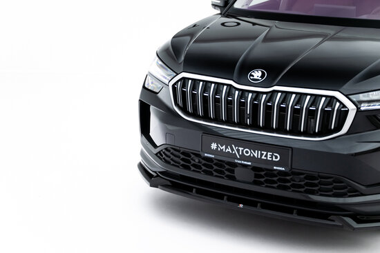 Maxton Design Skoda Kodiaq MK2 Splitter Voorspoiler Spoiler Versie 1
