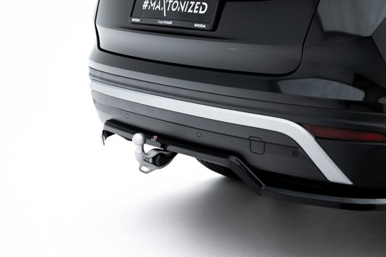 Maxton Design Skoda Kodiaq MK2 Rear Splitter Vertical Bar Versie 1