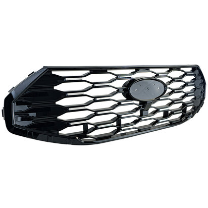 Sport Grill Glans Zwart Chrome Geschikt Voor Ford Transit Tourneo Custom Vanaf 2023