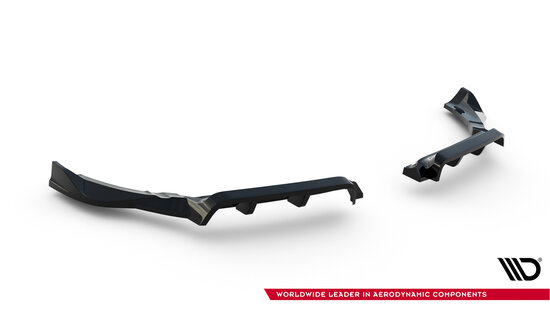 Maxton Design Porsche 718 Cayman GTS 982C Rear Splitter Vertical Bar Versie 1Maxton Design Porsche 718 Cayman GTS 982C Rear Spl