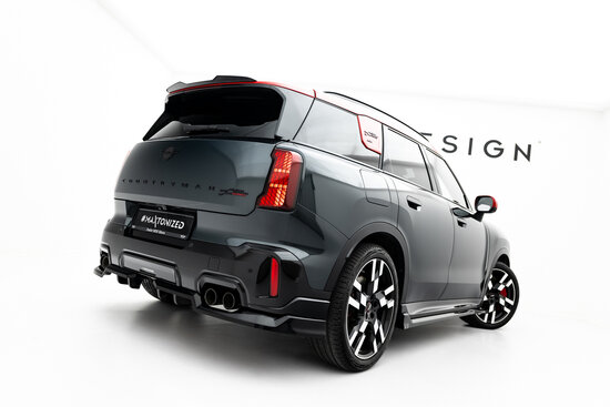 Maxton Design Mini Countryman JCW U25 Rear Splitter Vertical Bar Versie 1