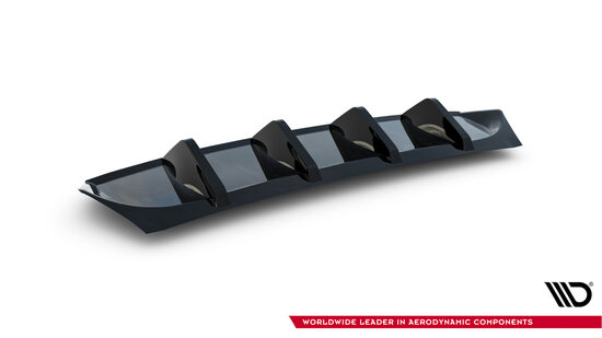 Maxton Design Skoda Octavia Sportline MK4 Facelift Central Rear Valance Spoiler Versie 1
