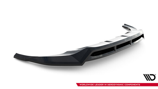 Maxton Design Audi Q8 Facelift Voorspoiler Spoiler Splitter Versie 1