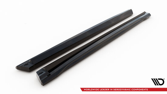 Maxton Design Audi Q8 Facelift Side Skirts Diffusers Versie 2