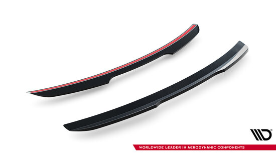 Maxton Design Audi Q8 Facelift Upper Achterspoiler Spoiler Extention 
