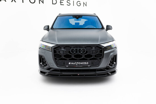 Maxton Design Audi SQ7 / Q7 S Line Facelift 2 Voorspoiler Spoiler Splitter Versie 1