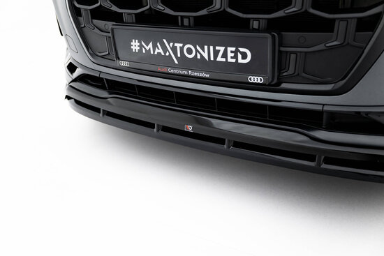 Maxton Design Audi SQ7 / Q7 S Line Facelift 2 Voorspoiler Spoiler Splitter Versie 1
