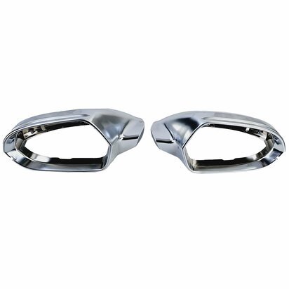 Spiegel Spiegelkappen Geschikt Voor Audi A6 C7 G4  Mat Chrome 