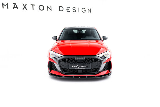Maxton Design Audi RS3 Sedan 8V Facelift Splitter Voorspoiler Spoiler Versie 1