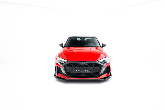 Maxton Design Audi RS3 Sedan 8Y Facelift Splitter Voorspoiler Spoiler Versie 2