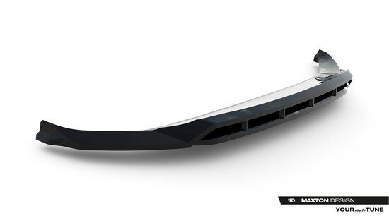 Maxton Design Jaguar F Pace R Sport MK1 Facelift Splitter Voorspoiler Spoiler Versie 1