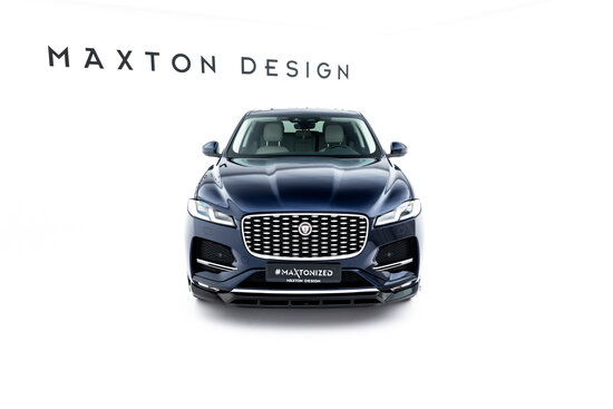 Maxton Design Jaguar F Pace R Sport MK1 Facelift Splitter Voorspoiler Spoiler Versie 1