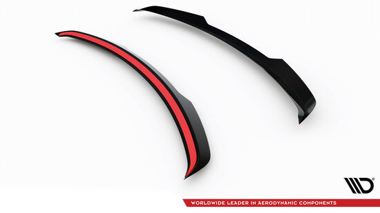 Maxton Design Jaguar F Pace R Sport MK1 Facelfit Achterklep Spoiler Cap Extention Versie 1