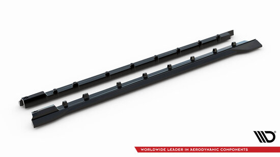 Maxton Design Jaguar F Pace R Sport MK1 Facelift Side Skirts Diffusers Versie 1