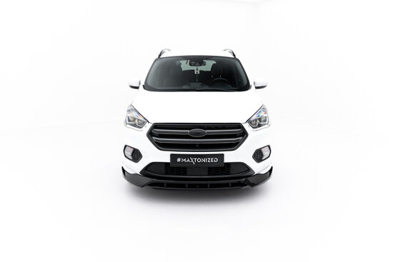 Maxton Design Ford Kuga MK2 ST Line Facelift Splitter Voorspoiler Spoiler Versie 1