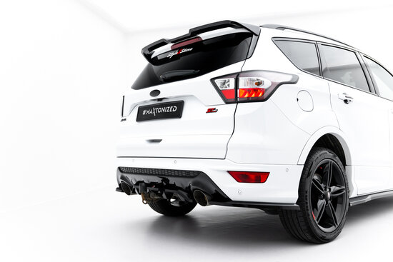 Maxton Design Ford Kuga MK2 ST Line Facelift Rear Diffuser Vertical Bar Versie 1