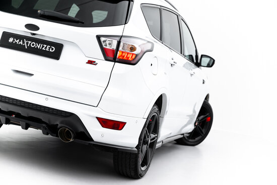 Maxton Design Ford Kuga MK2 ST Line Facelift Rear Side Splitters Versie 1