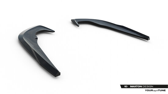 Maxton Design Skoda Octavia Liftback / Combi Mk4 Facelift Rear Side Splitters Versie 1
