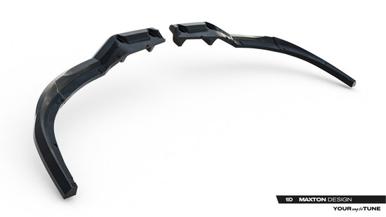 Maxton Design Ford S Max ST Line MK2 Facelift Rear Diffuser Vertical Bar Versie 1