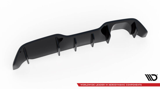 Maxton Design Ford Fiesta ST MK7 Facelift Rear Valance Spoiler 3 Deurs