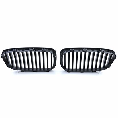 Grill Voor Bmw 5-serie F10 F11 Mat Zwart Enkele M5 Spijl