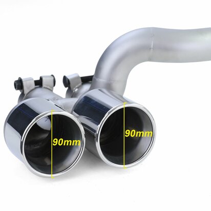 4 X Sport Uitlaat RVS Systeem Voor Bmw F10 F11 520 525 528 530