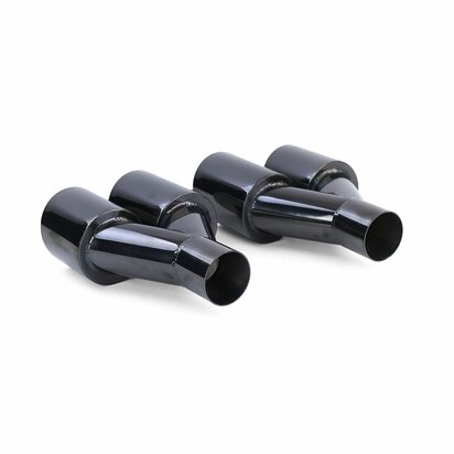  X Sport Uitlaat Sierstuk Zwart Voor Bmw 5 Serie BMW F10 F11 6 Serie F12 F13