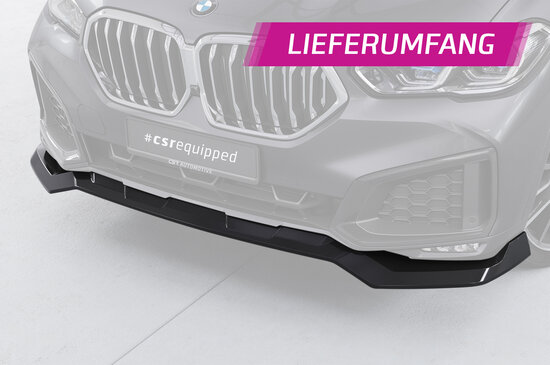 Splitter-Spoiler-BMW X6 G06 CSL909