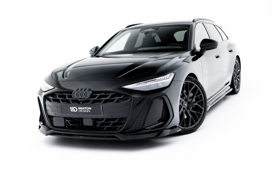 Maxton Design Audi A6 C9 S Line Splitter Voorspoiler Spoiler Versie 1