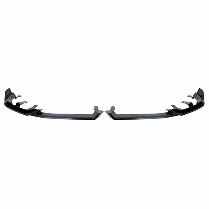 Splitter Spoiler Voor Bmw 5 Serie G60 G61 Voorspoiler Hoogglans Zwart 